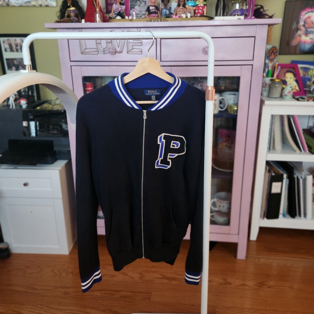Boys' Polo sweater jacket